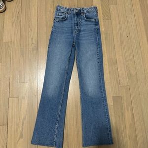 Zara jeans size 0